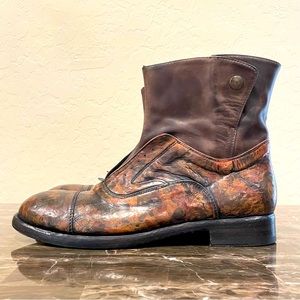 La Bottega di Lisa Italian Leather Ankle Boots